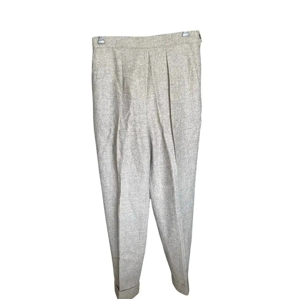 Vintage jones New York 100% wool dress pants sz 8 - Picture 1 of 6
